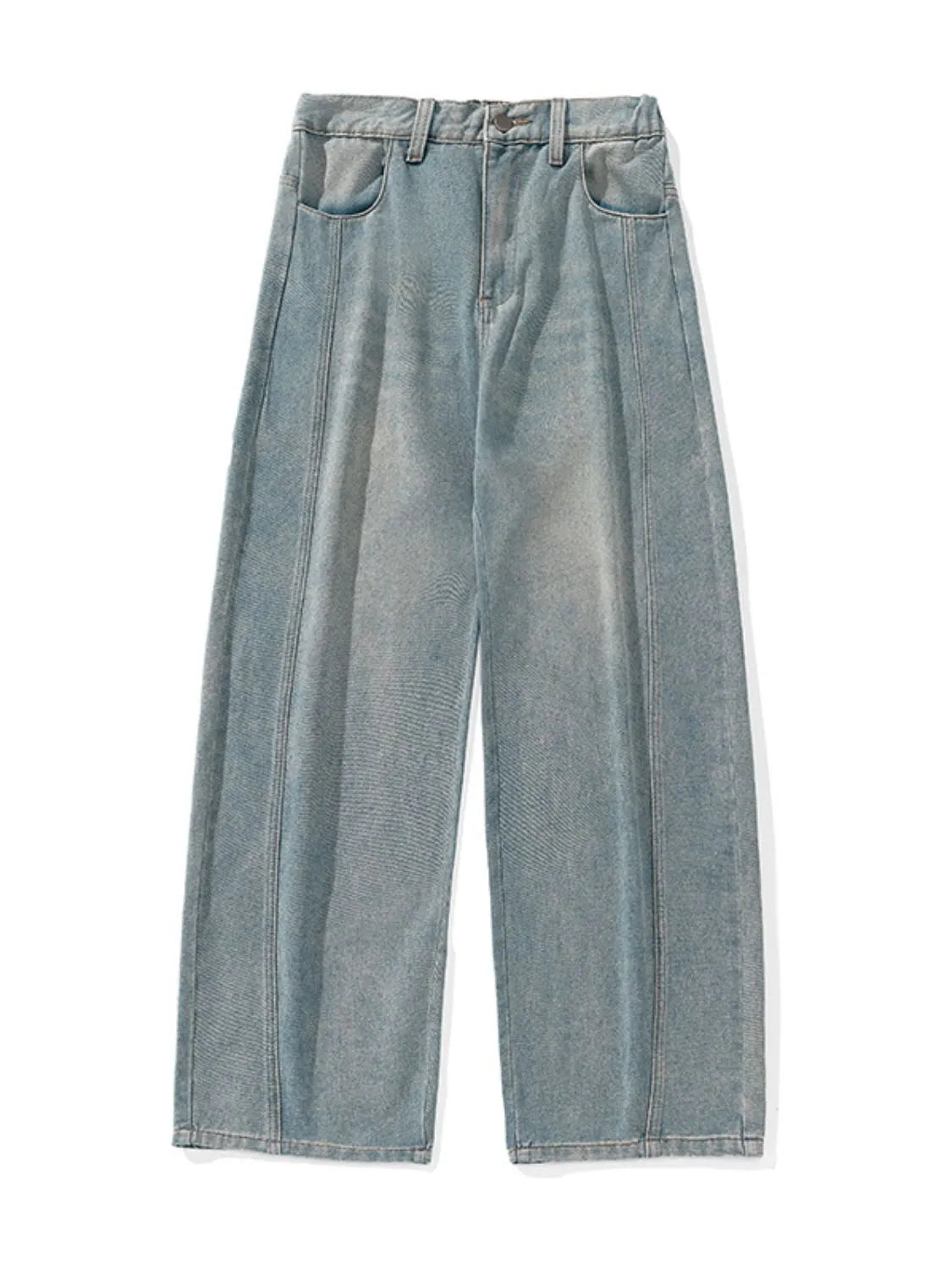 Men's Plus Size Wide Leg Jeans