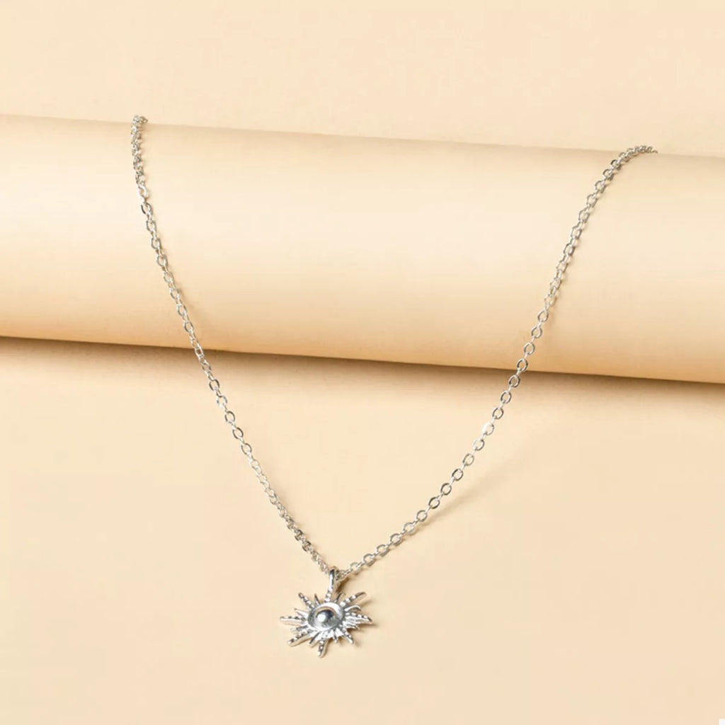 Sunburst Pendant Necklace