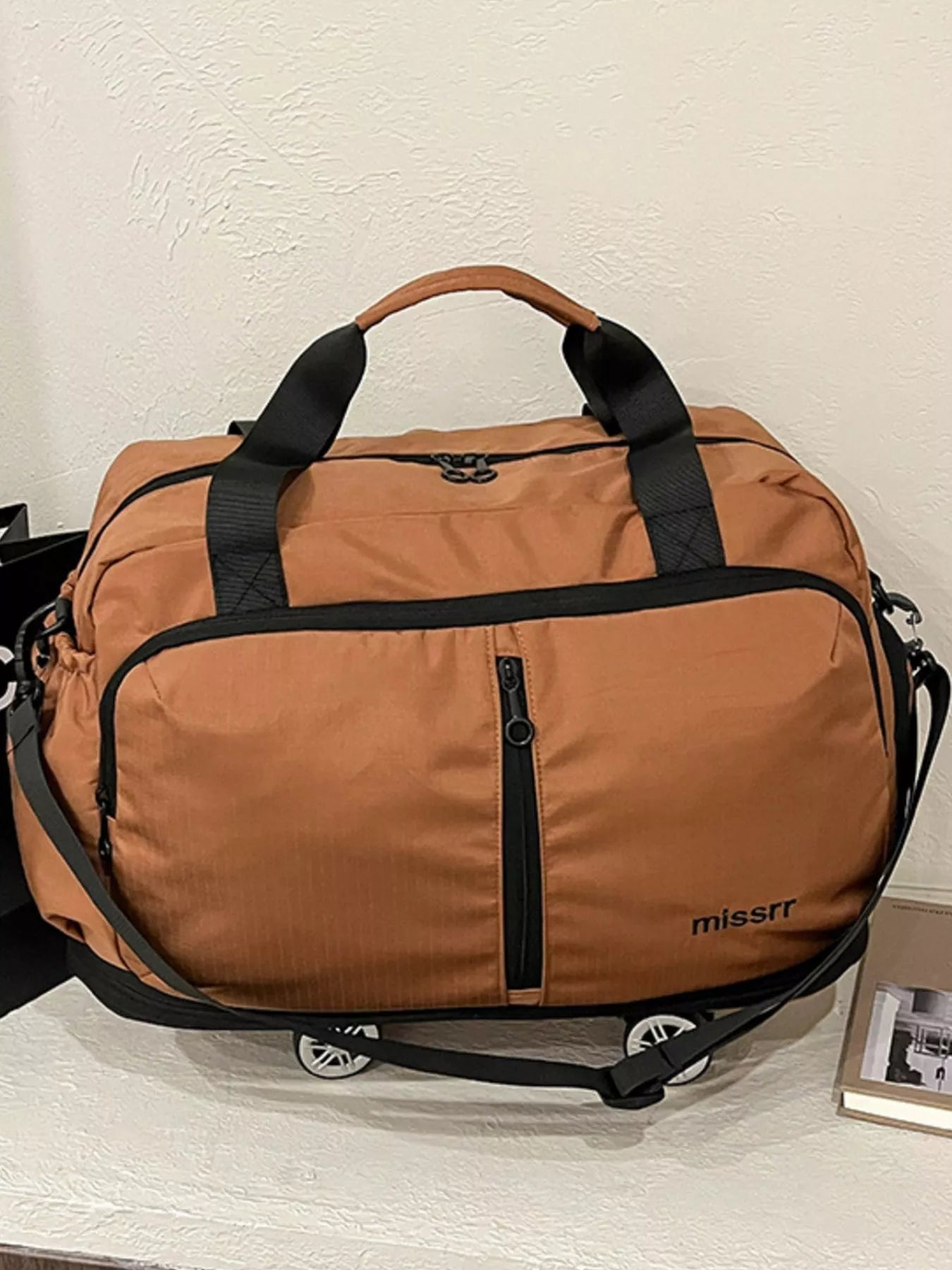 Rolling Nylon Travel Bag