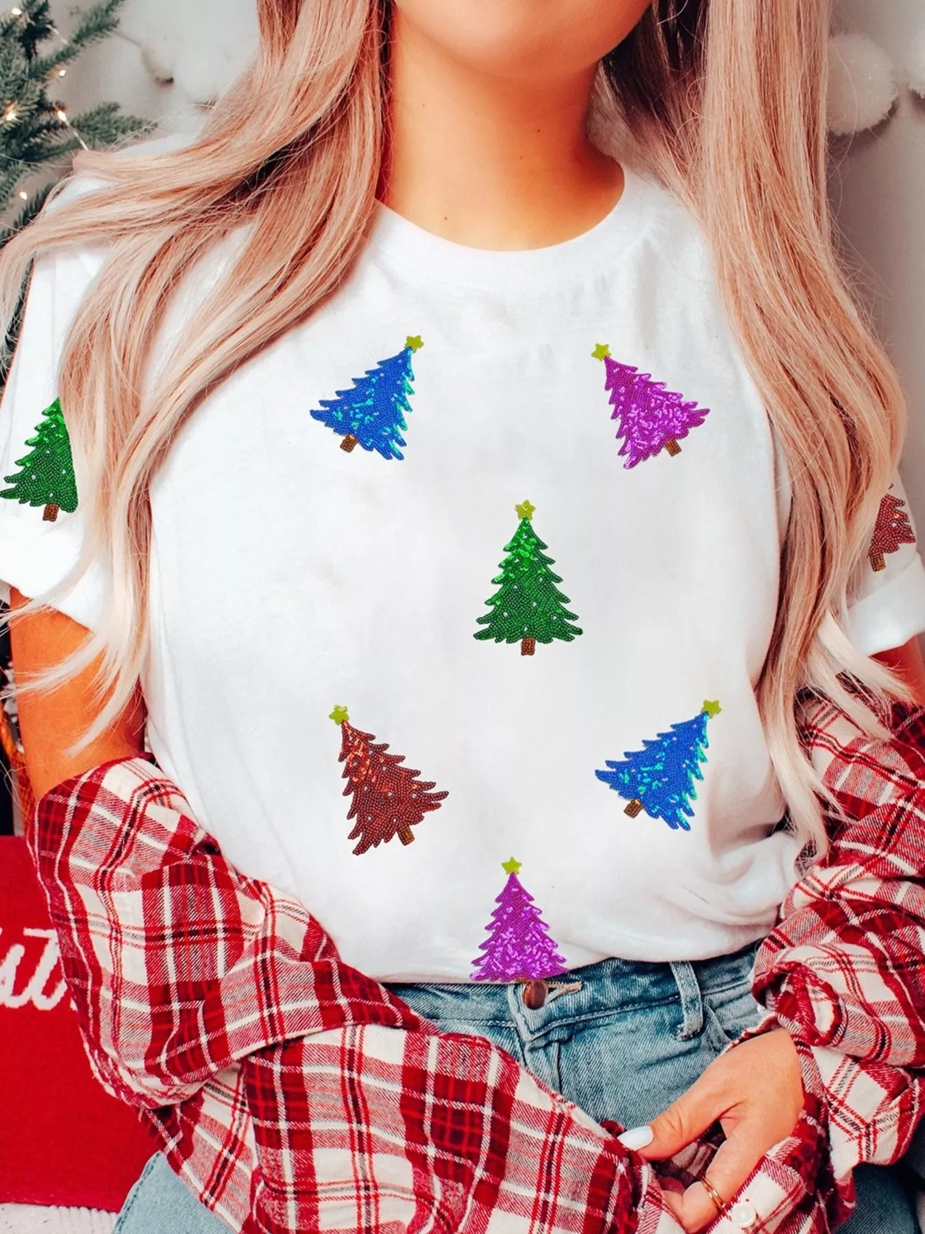 Christmas Tree Relaxed Fit T-Shirt