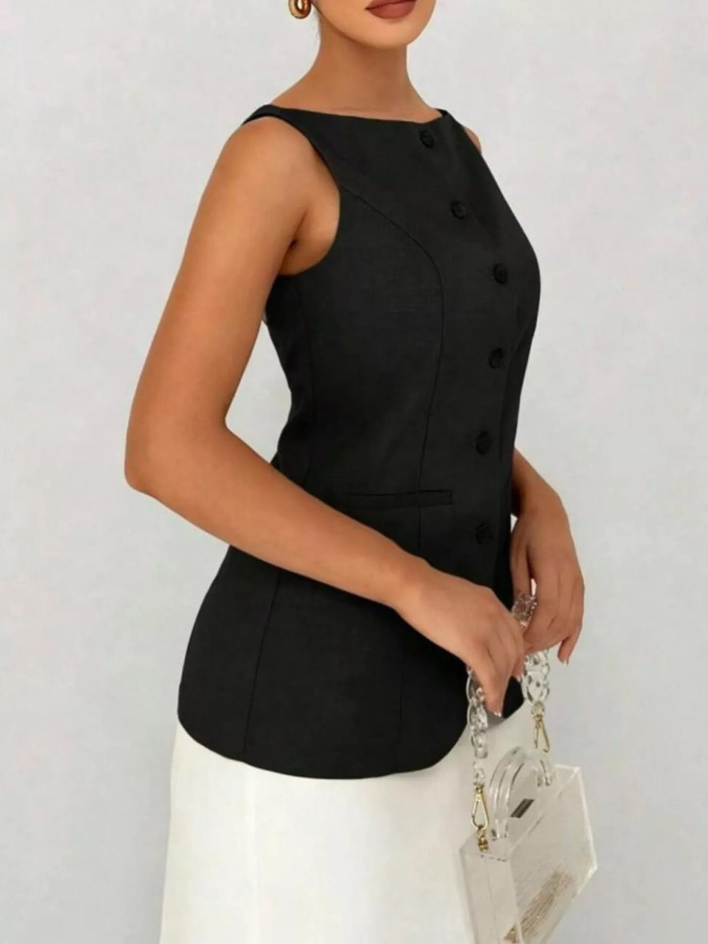 Button-Down Vest