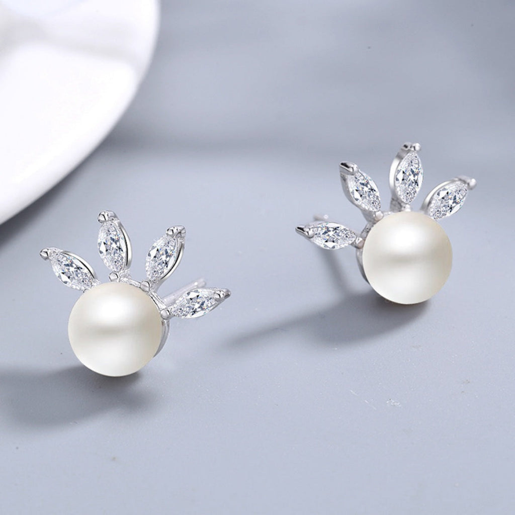 Pearl Stud Earrings