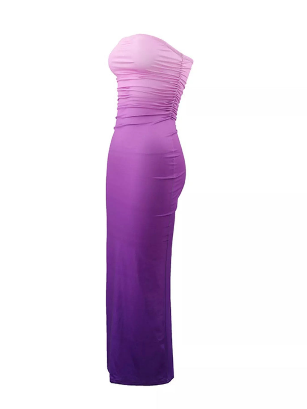 Gradient Tube Bodycon Midi Dress