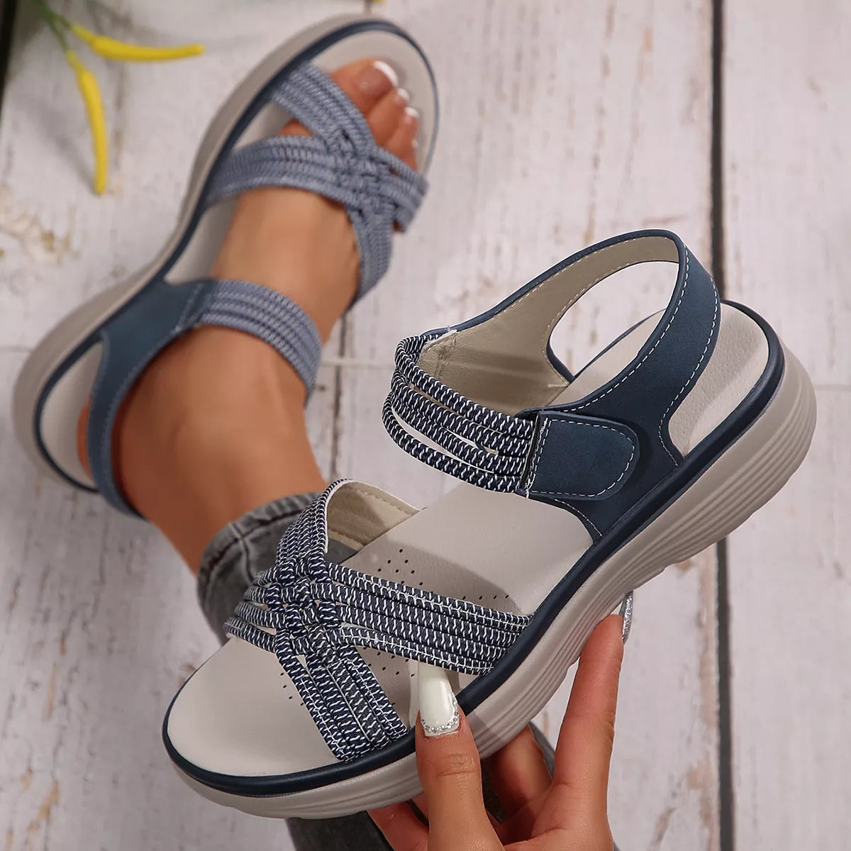 Open Toe Platform Sandals