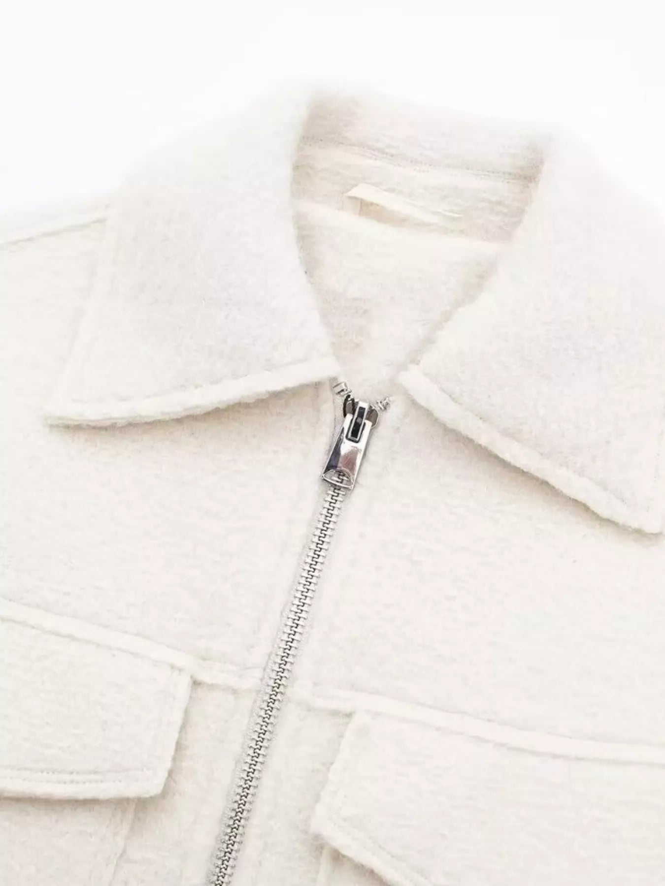 Zip Up Cropped Jacket
