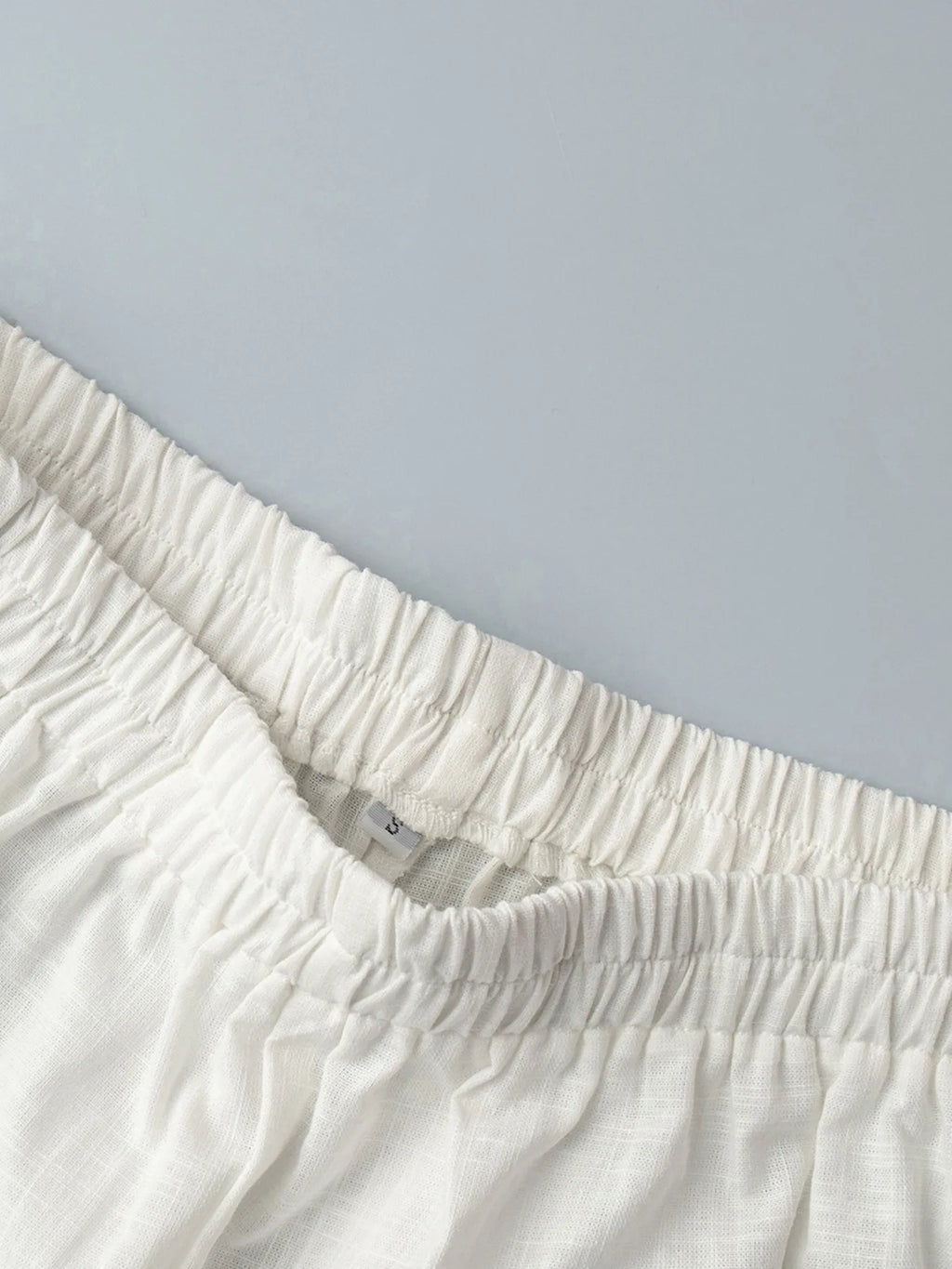 Tie Front Long Sleeve Top and Shorts Set