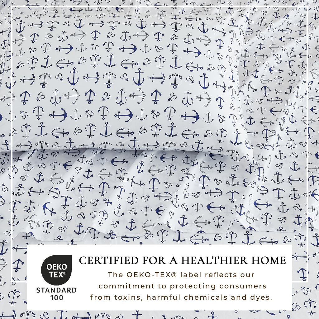 Coastal Printed Sheet Set - Newport Collection