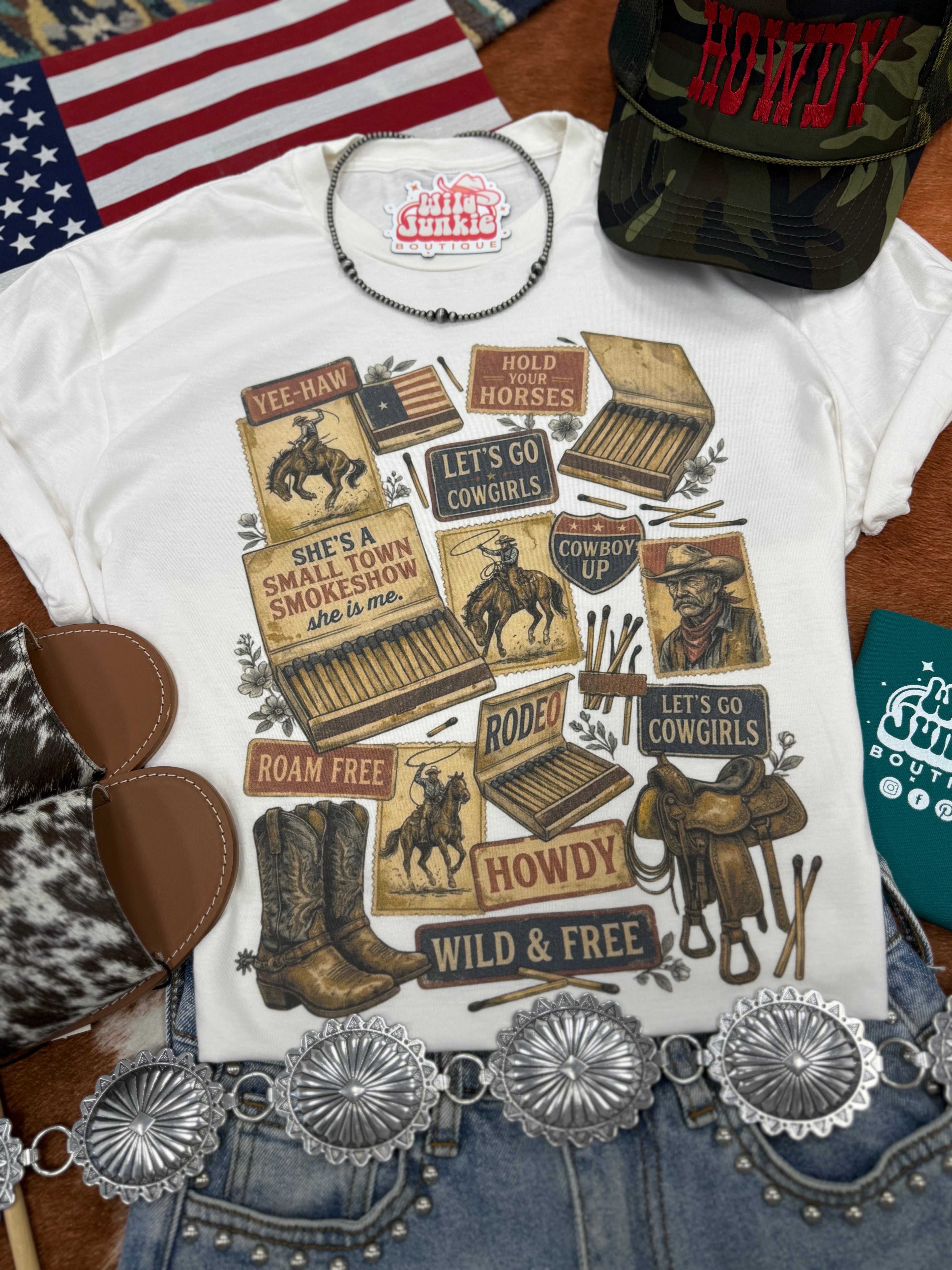 Wild and Free Rodeo Graphic Tee