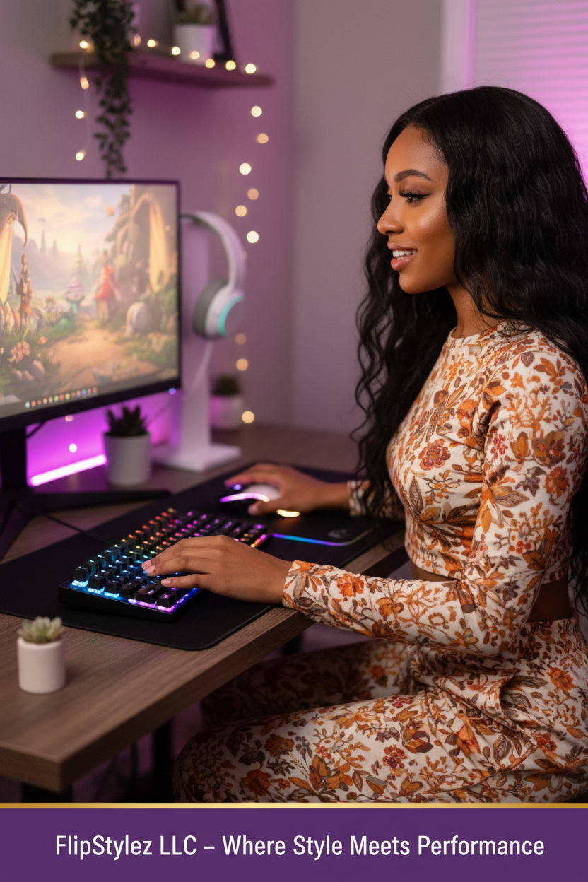 APAYADO™ 60% Mini Mechanical RGB Keyboard & Mouse Kit – Red Switches, 7200 DPI, Phantom RGB | FlipStylez LLC®
