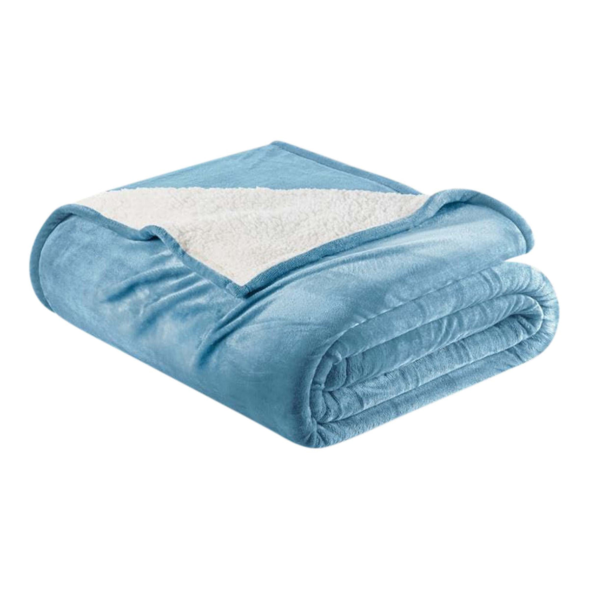 Velvet Plush Sherpa Bed Blanket - Sherpa Fleece Collection