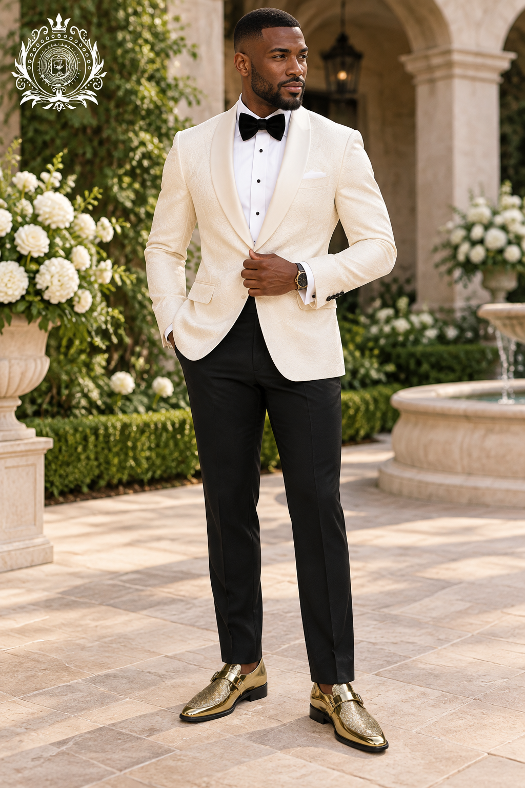 Men's Wedding Loafers | Slip-On PU Dress Shoes & Gold Options | Groom, Groomsmen & Formal Events