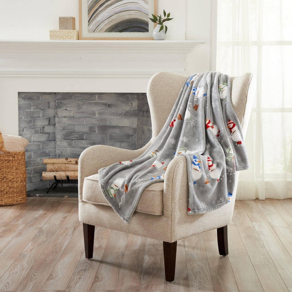 Velvet Throw Blanket - Pearl Collection