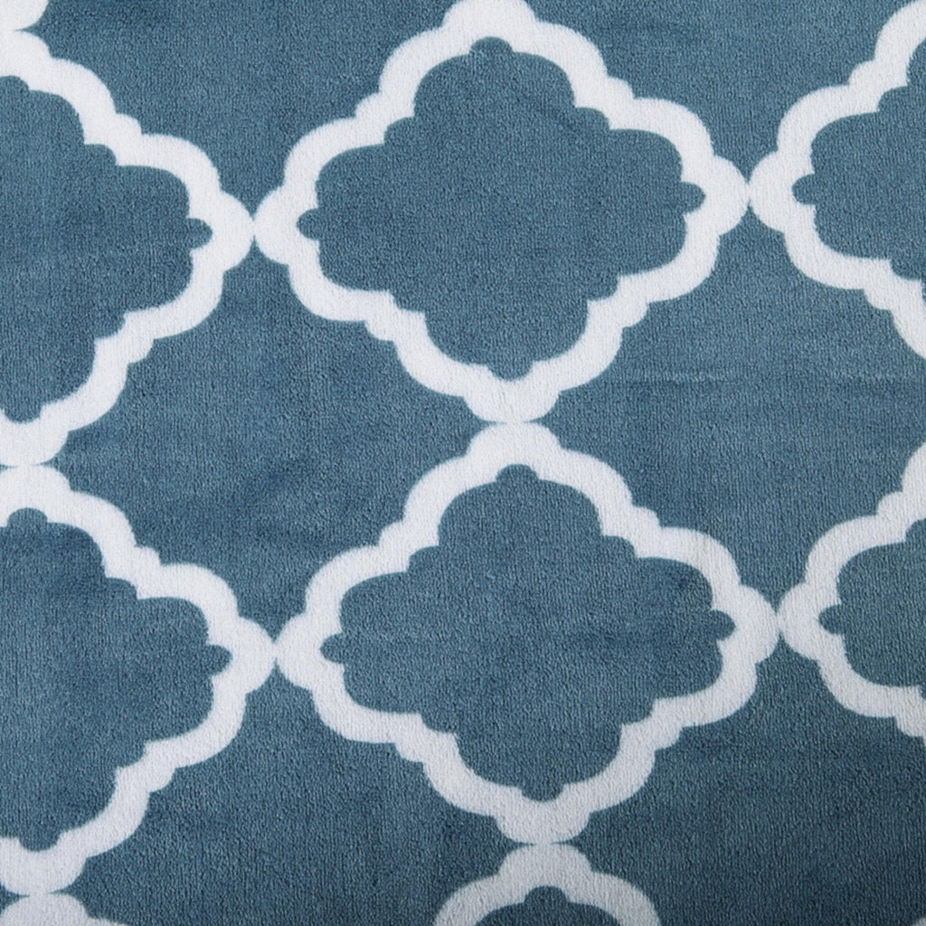 Printed Plush Sheet - Velvet Luxe Lattice Collection
