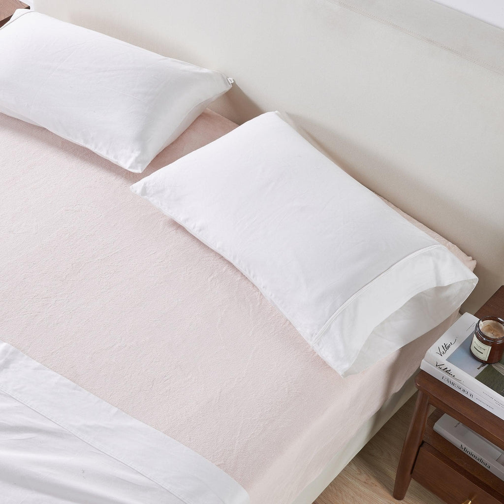 Solid Plush Fitted Sheet - Velvet Luxe Collection