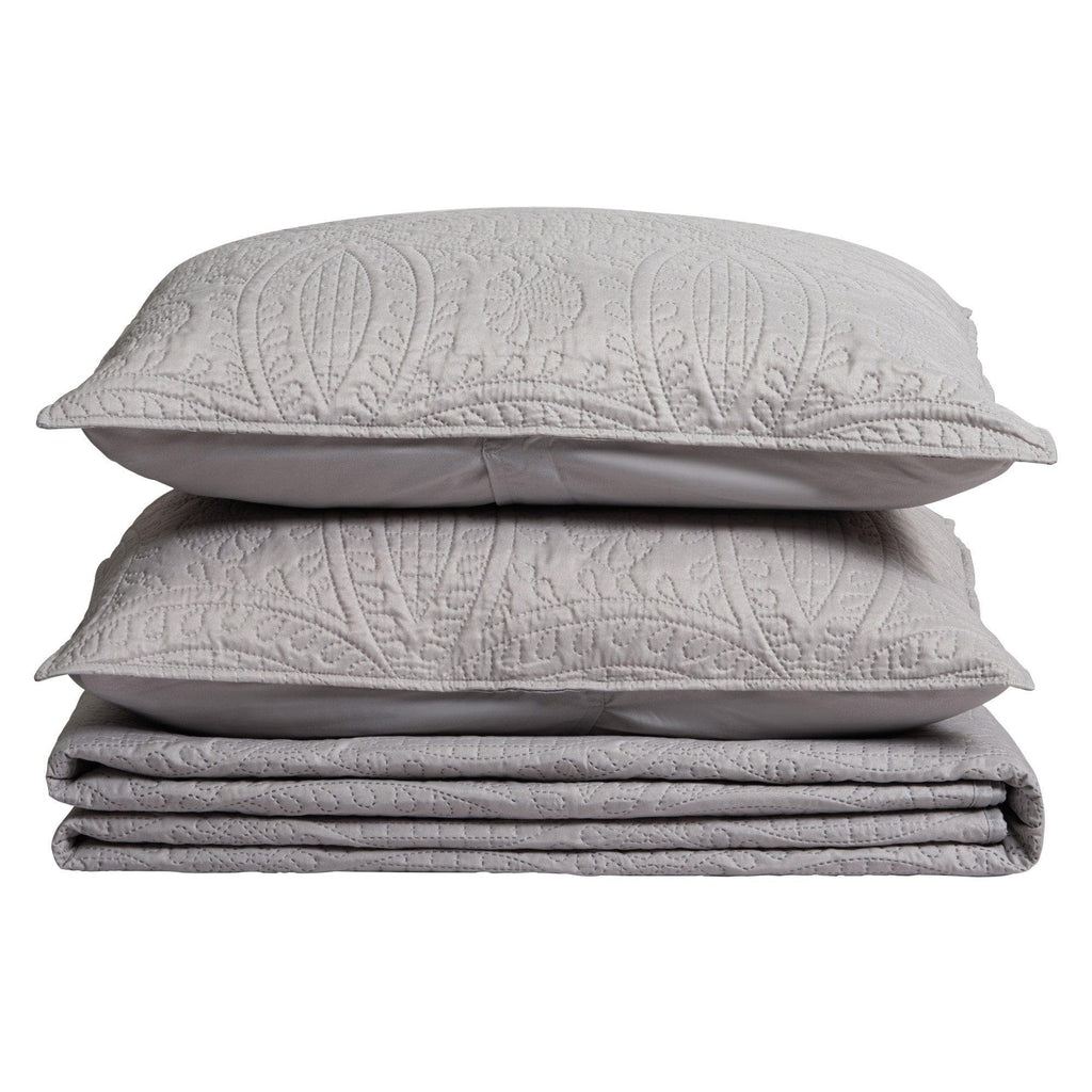 Oversized Medallion Quilt Set - Clara Collection