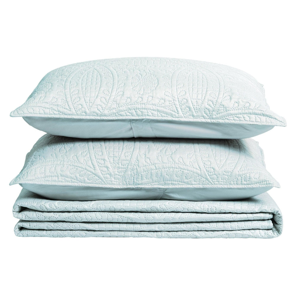 Oversized Medallion Quilt Set - Clara Collection