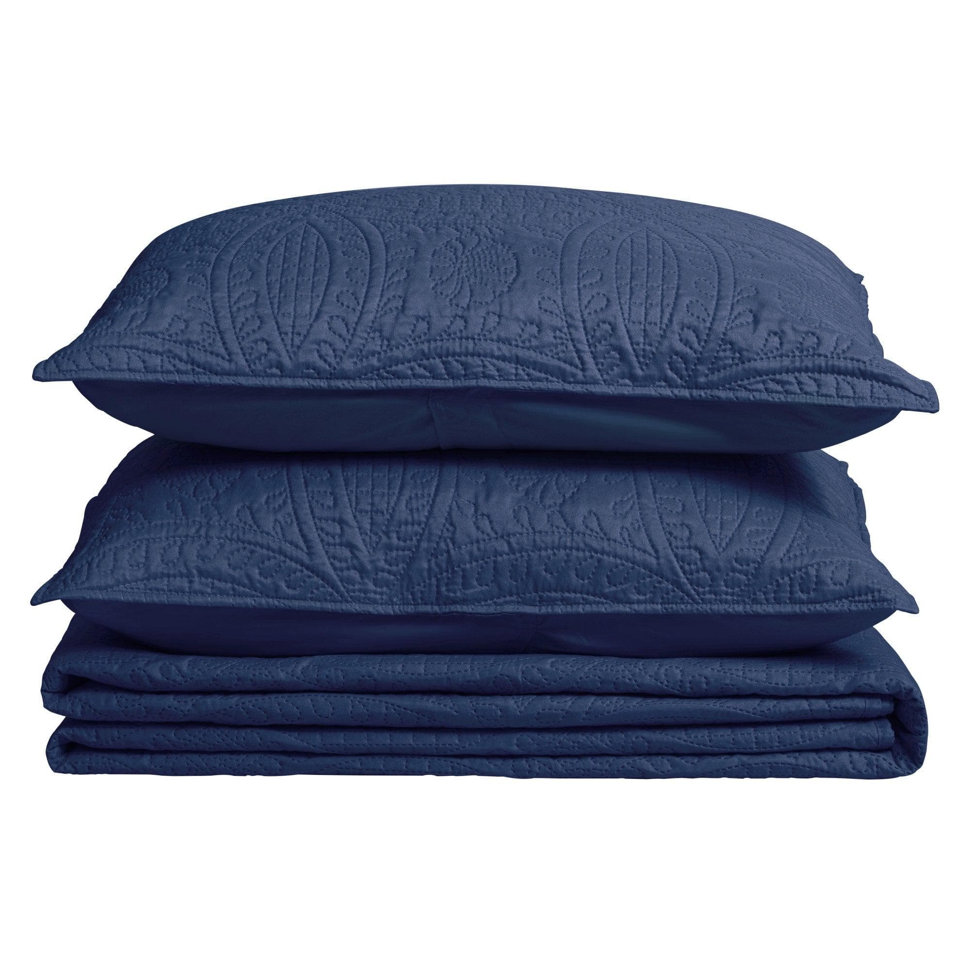 Oversized Medallion Quilt Set - Clara Collection