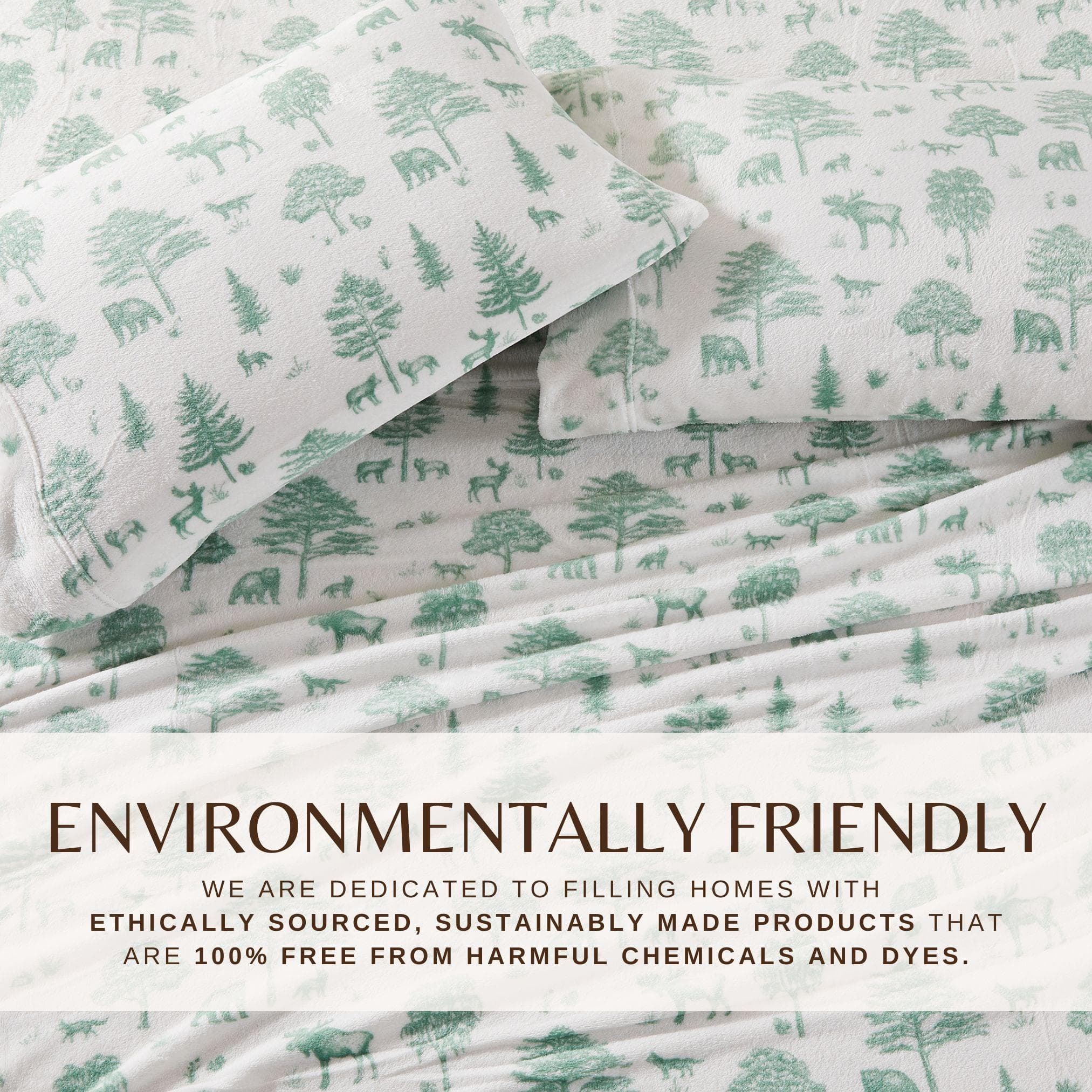 Printed Plush Sheet - Velvet Luxe Collection