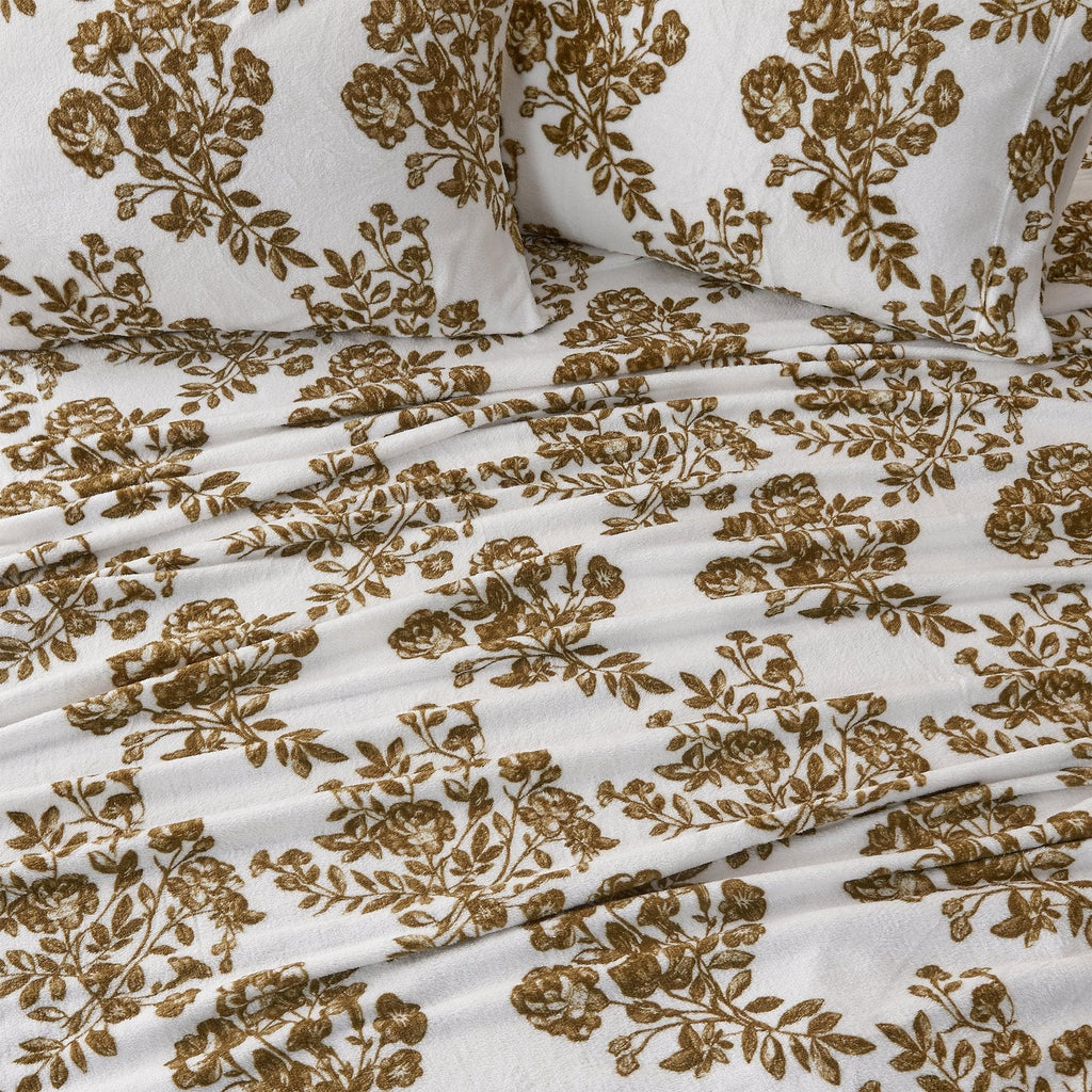 Printed Plush Sheet - Velvet Luxe Collection