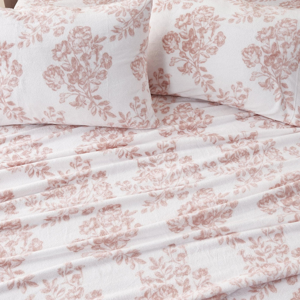 Printed Plush Sheet - Velvet Luxe Lattice Collection