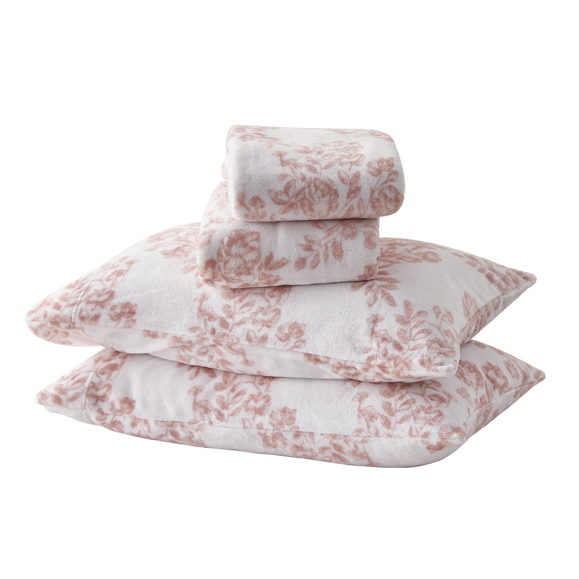 Printed Plush Sheet - Velvet Luxe Lattice Collection