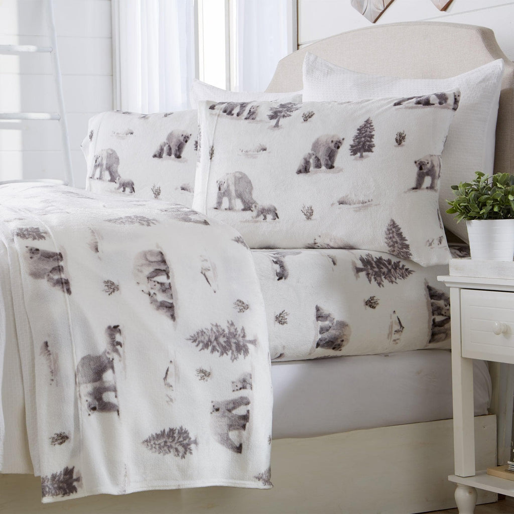 Printed Plush Sheet - Velvet Luxe Collection