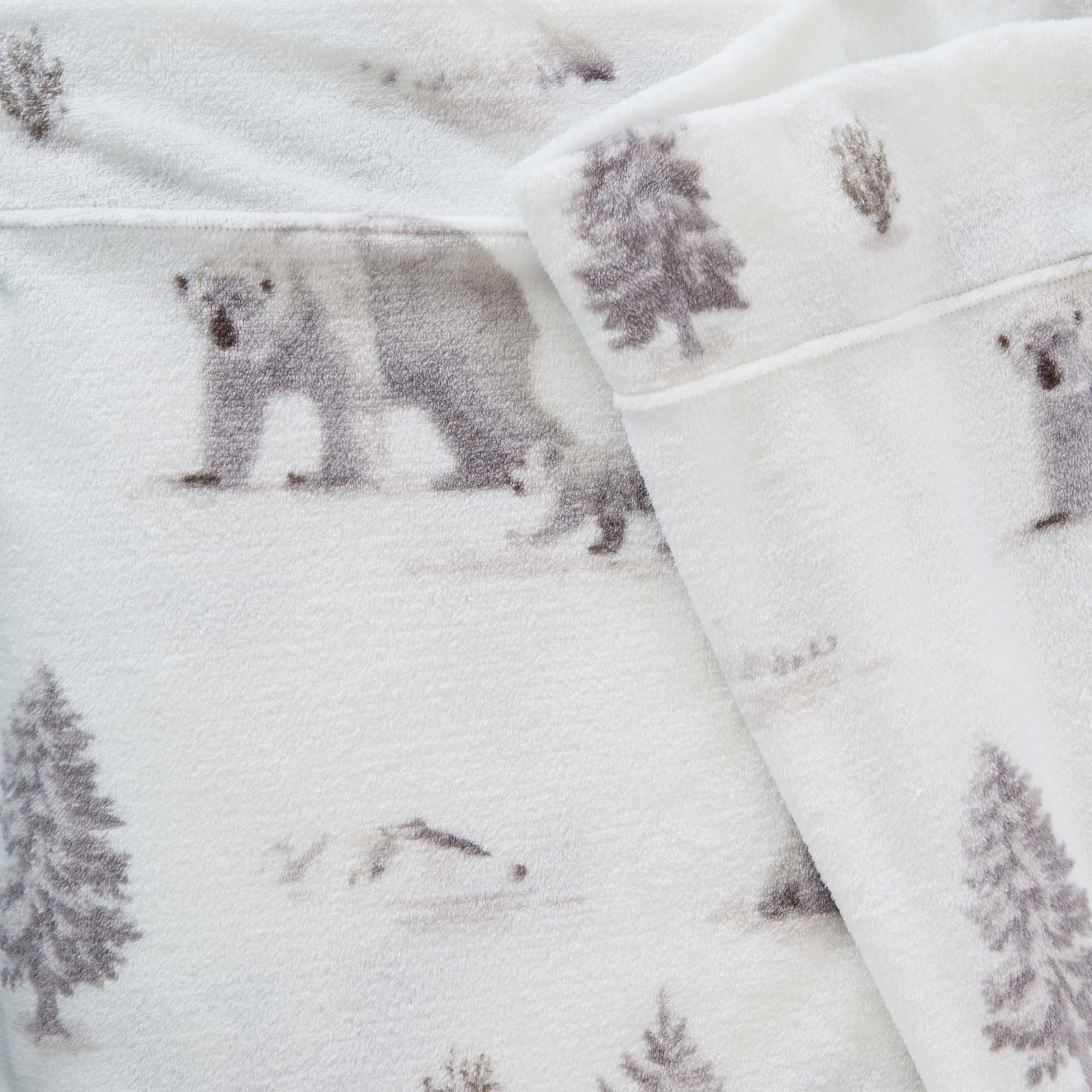 Printed Plush Sheet - Velvet Luxe Collection