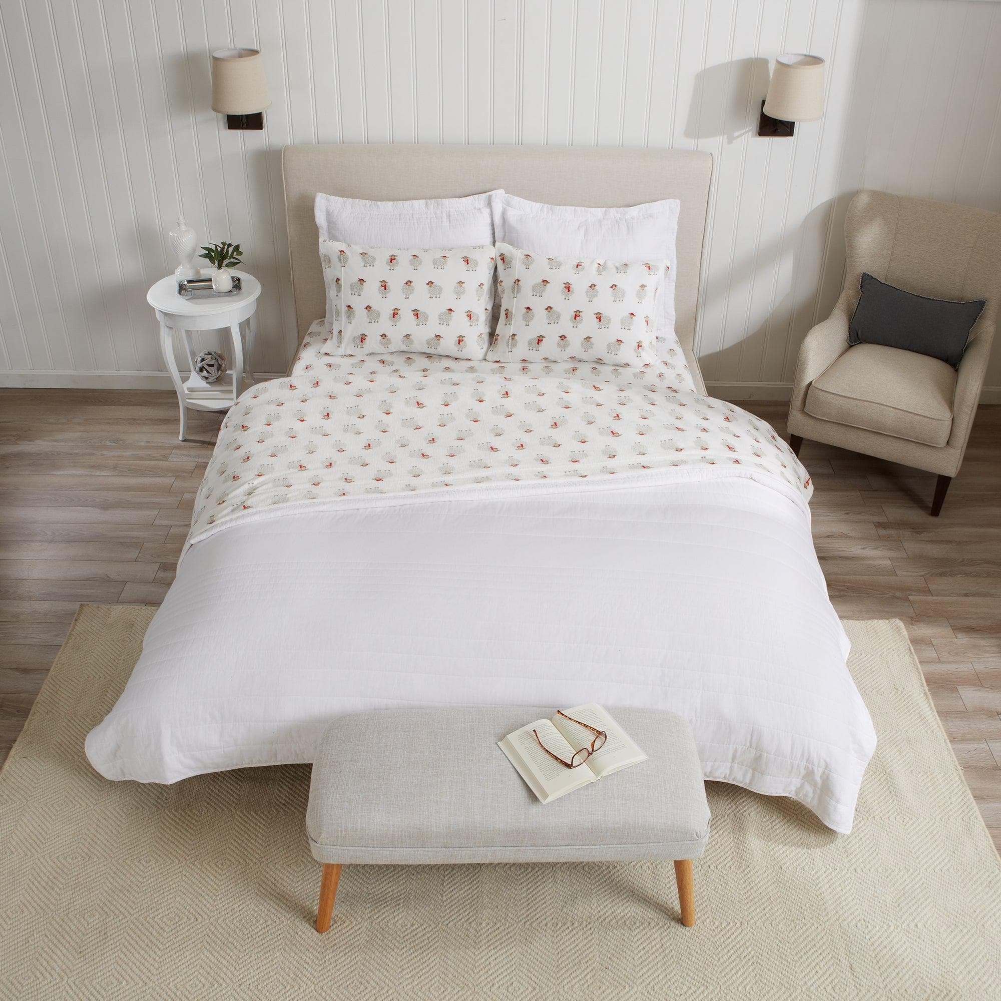 Printed Plush Sheet - Velvet Luxe Collection