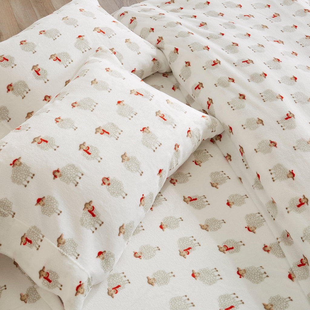Printed Plush Sheet - Velvet Luxe Collection