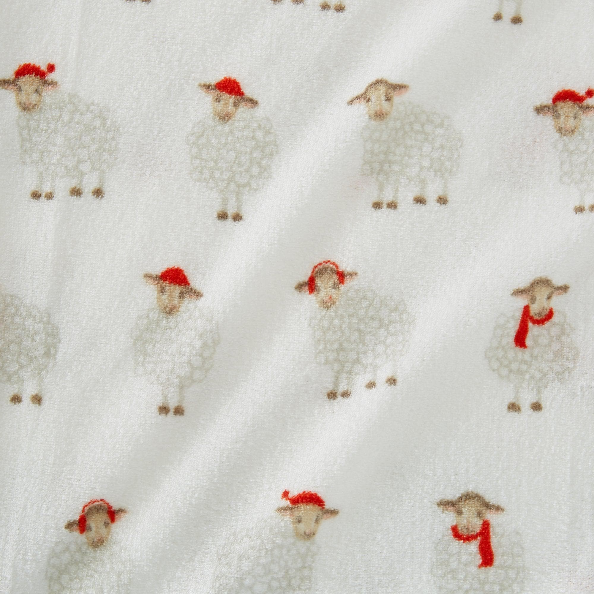 Printed Plush Sheet - Velvet Luxe Collection