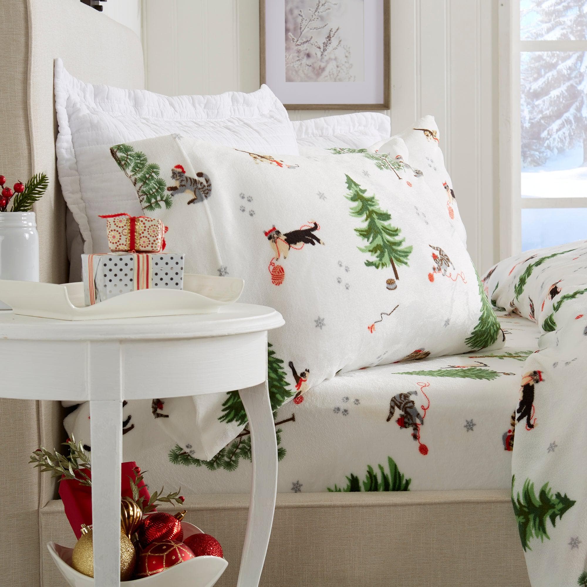 Printed Plush Sheet - Velvet Luxe Collection