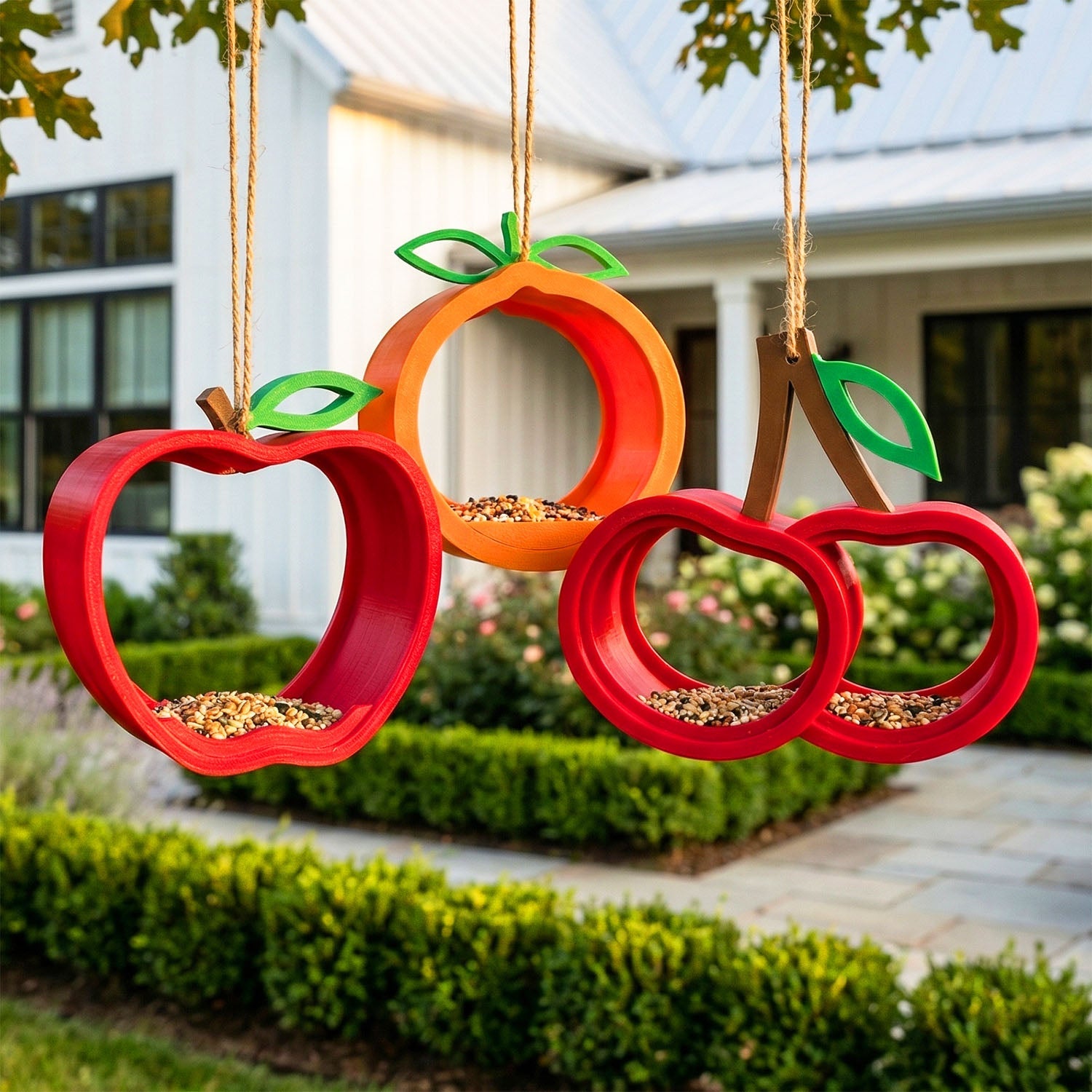 ADG42 Fruit Collection Hanging Bird Feeders