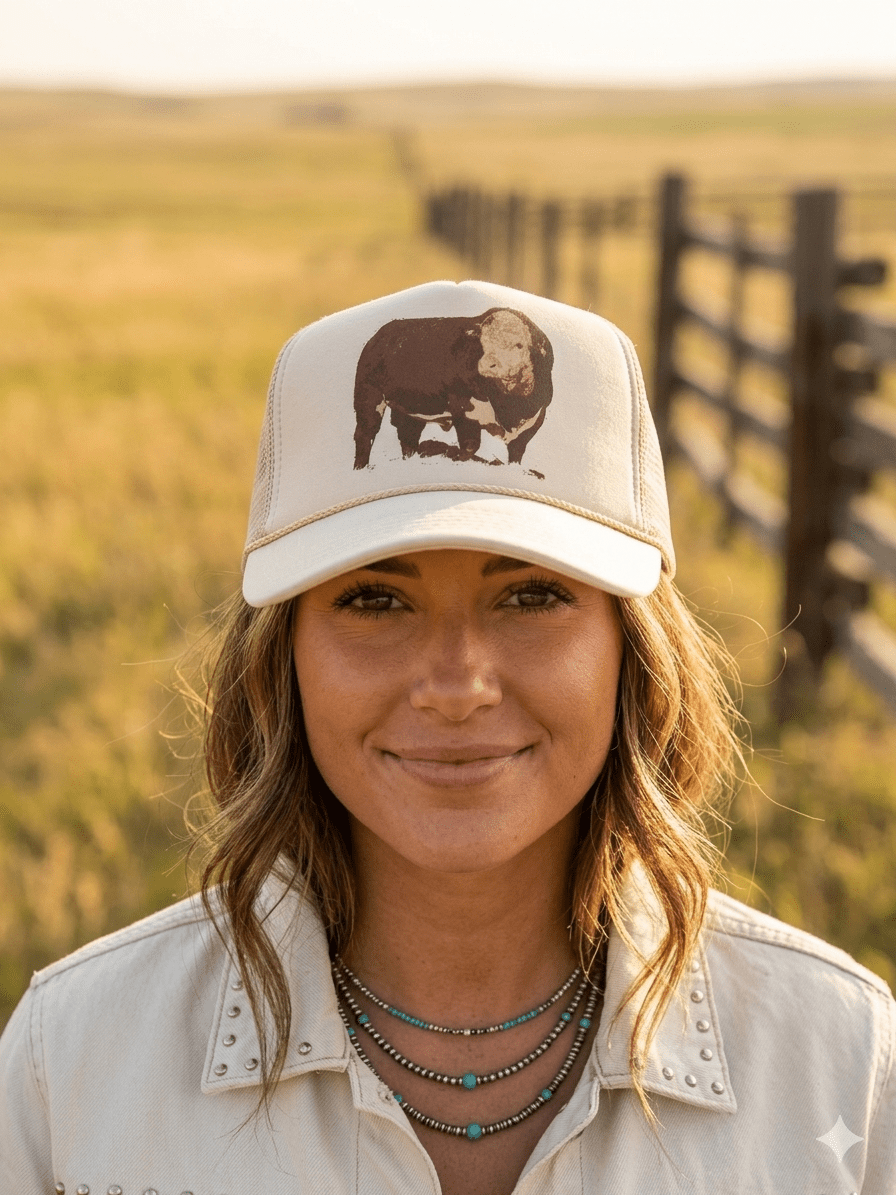 Hereford Bull Trucker Hat
