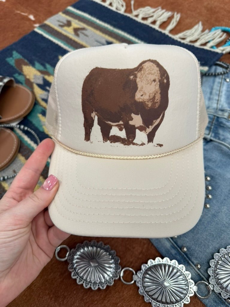 Hereford Bull Trucker Hat