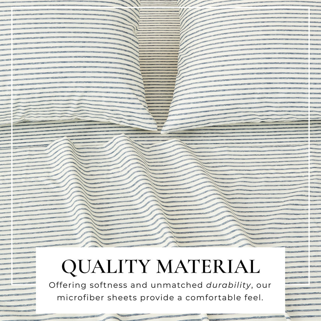 Striped Sheet Set - Evette Collection