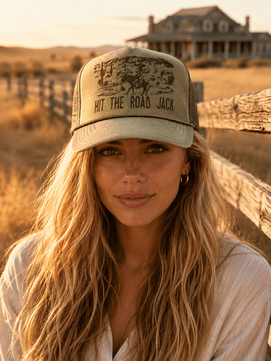 Hit The Road Jack Trucker Hat