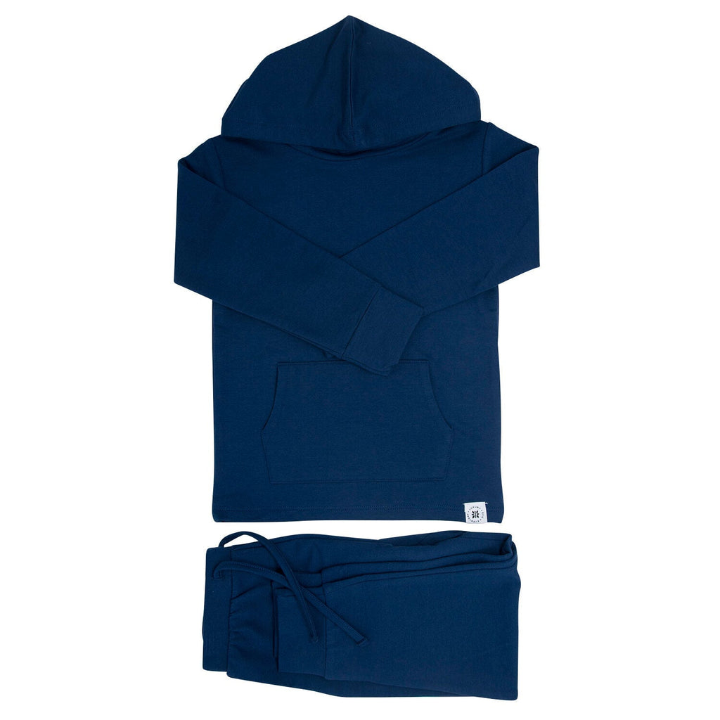 Hooded Jogger Set Deep Navy