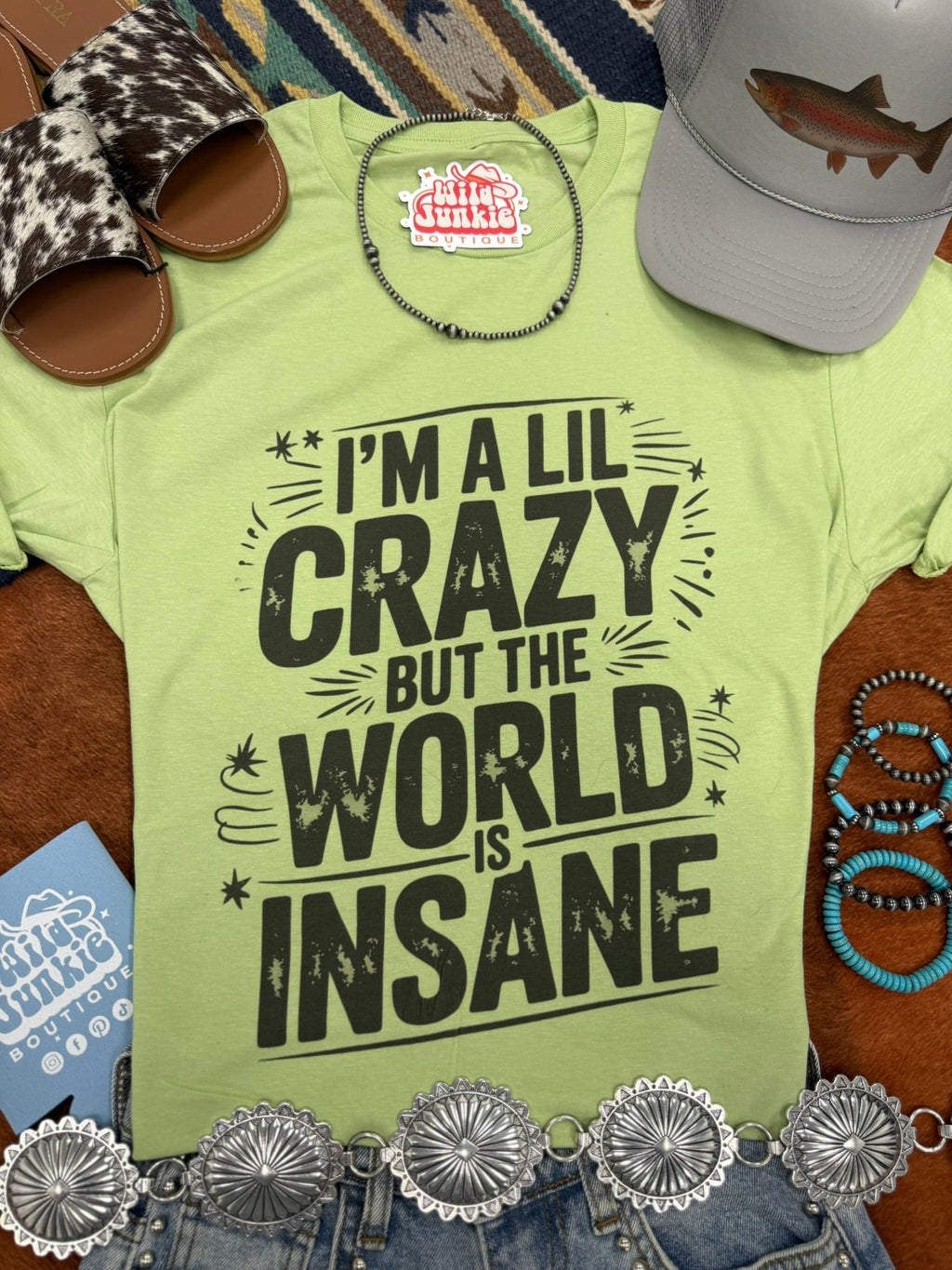 I'm A Lil Crazy Graphic Tee