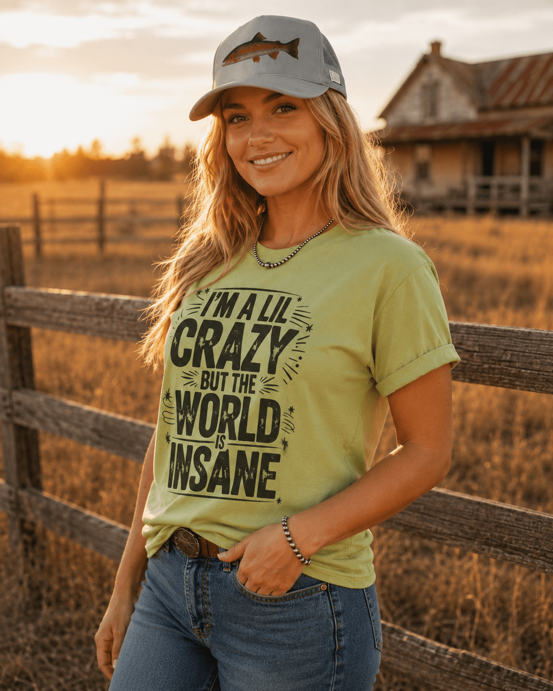 I'm A Lil Crazy Graphic Tee