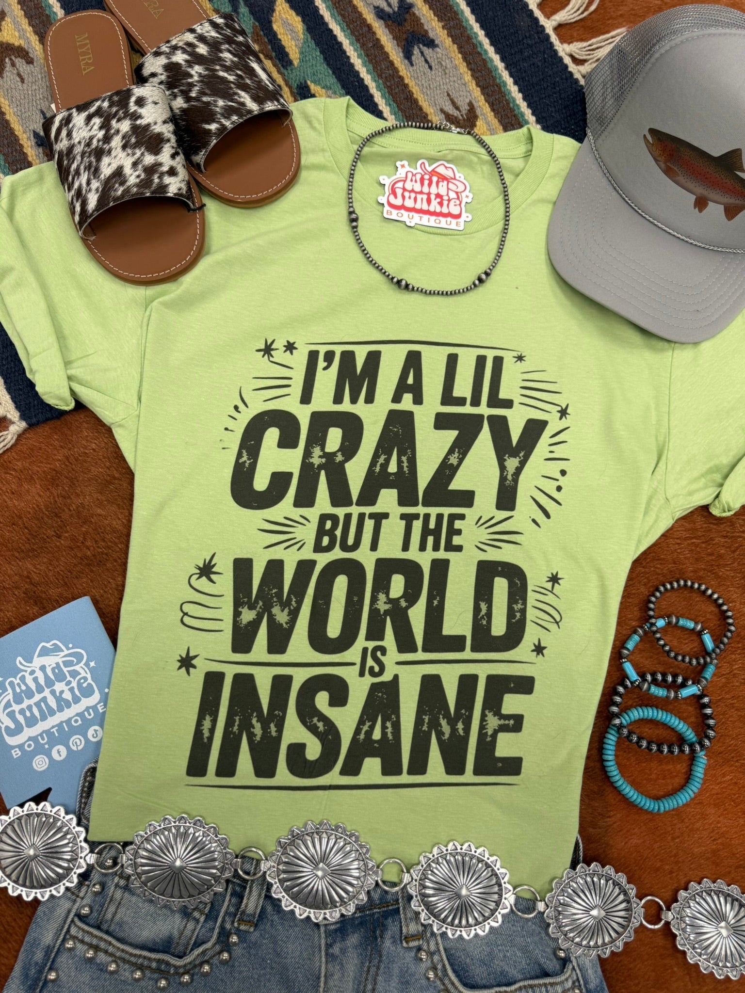 I'm A Lil Crazy Graphic Tee