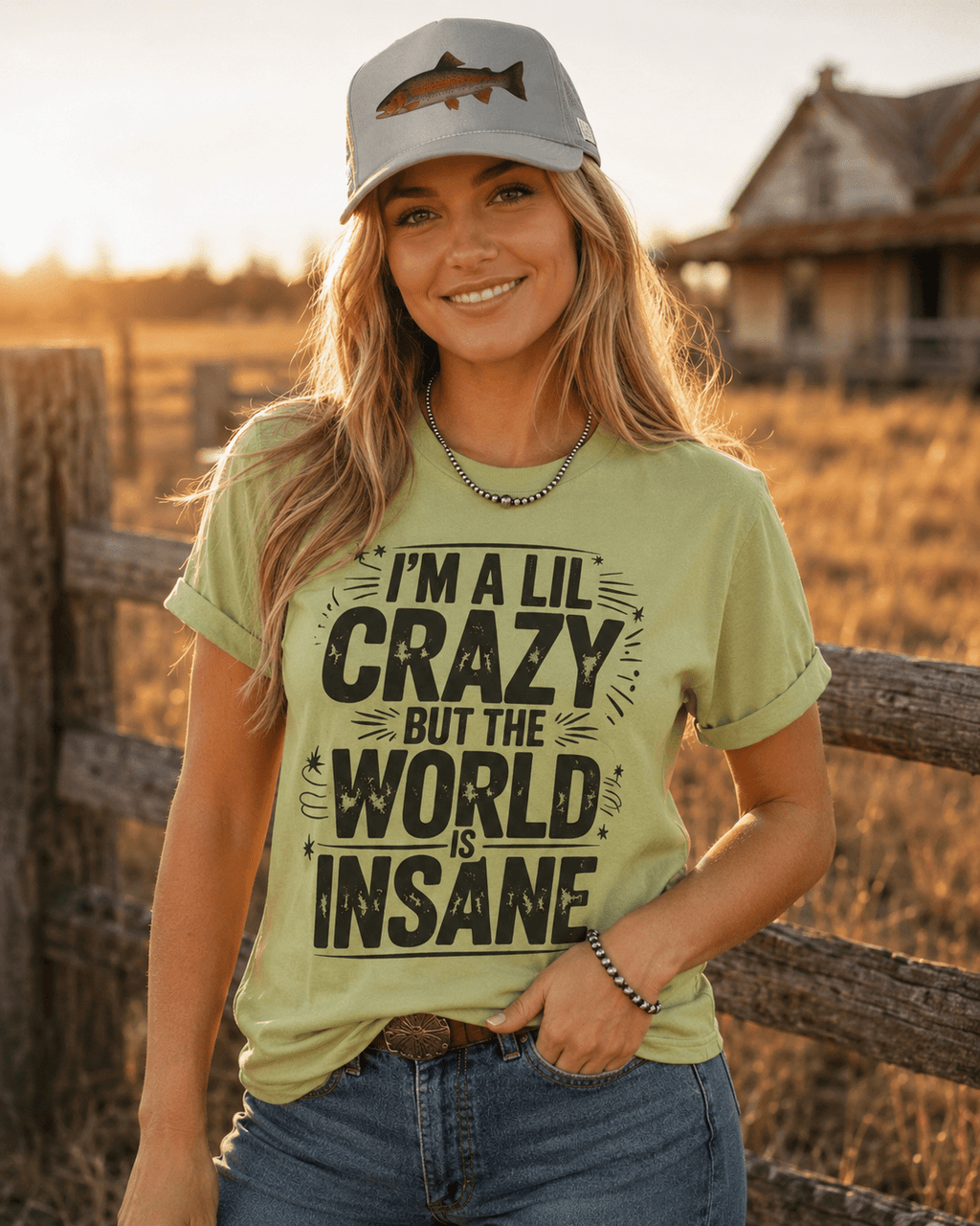 I'm A Lil Crazy Graphic Tee