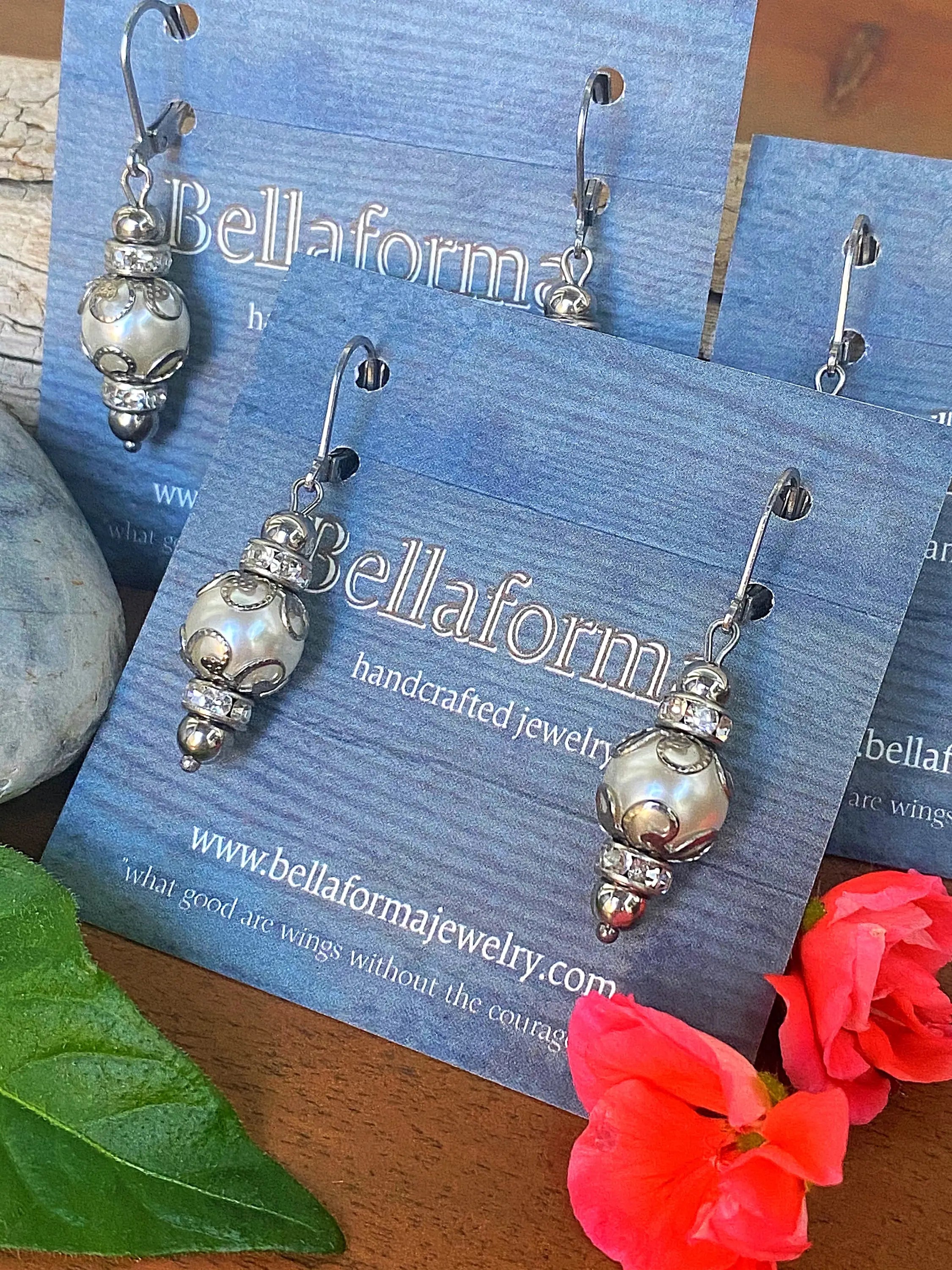 VINTAGE LACE EARRINGS