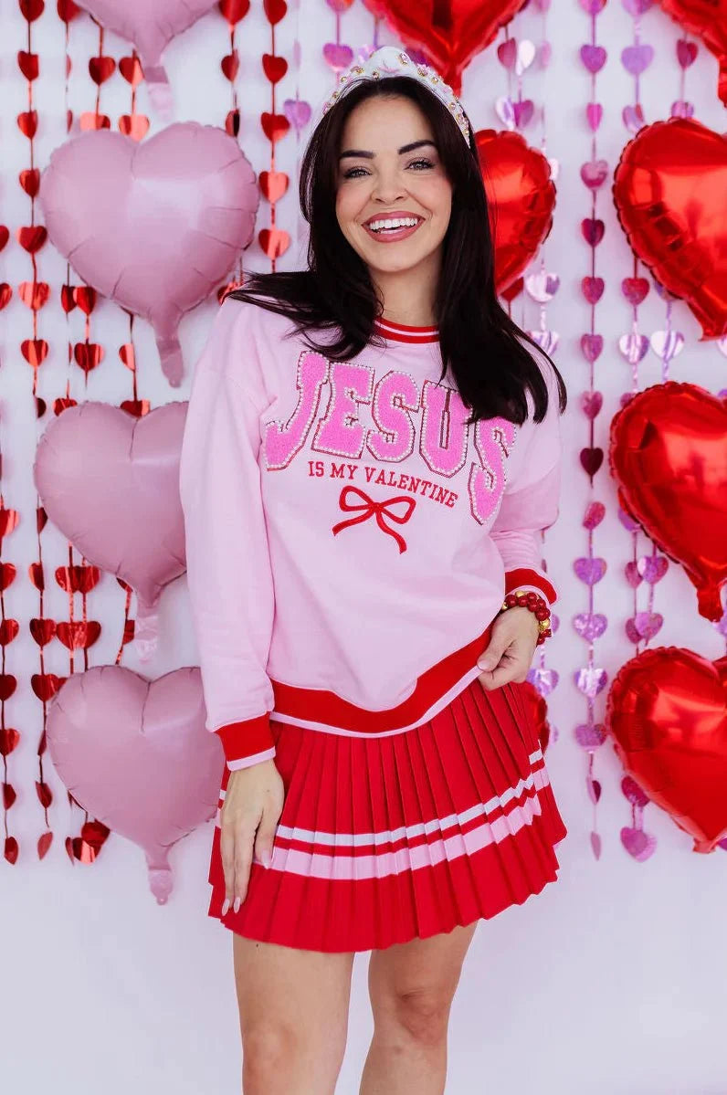 Brianna Cannon Jesus is my Valentine Sweatshirt