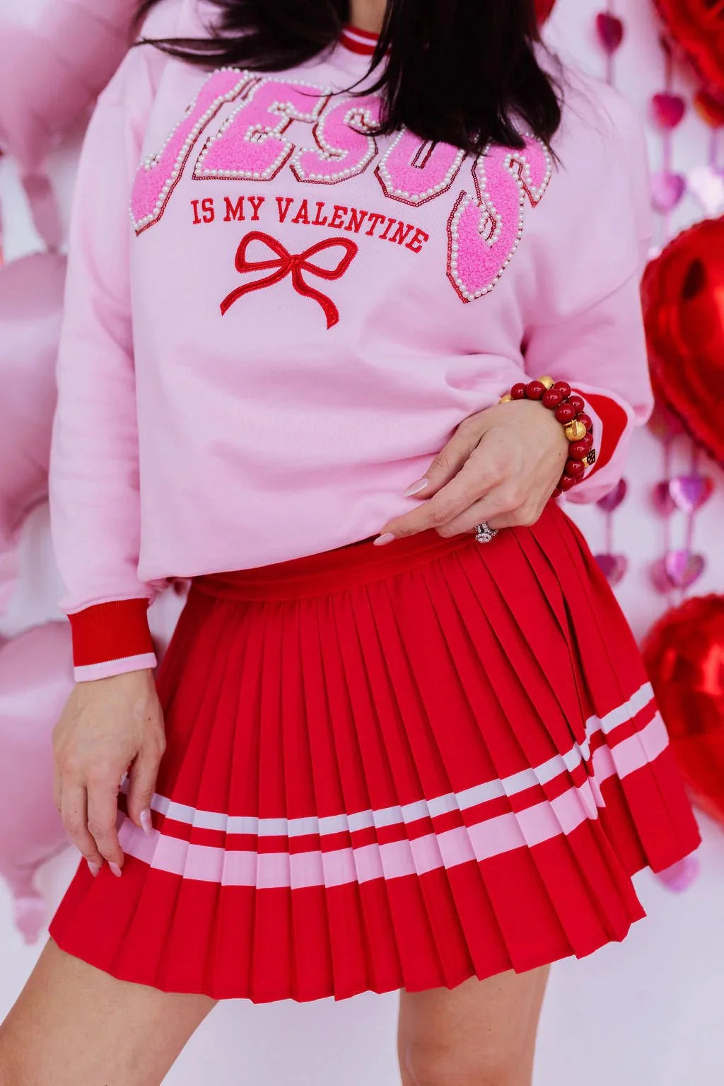 Brianna Cannon Jesus is my Valentine Sweatshirt