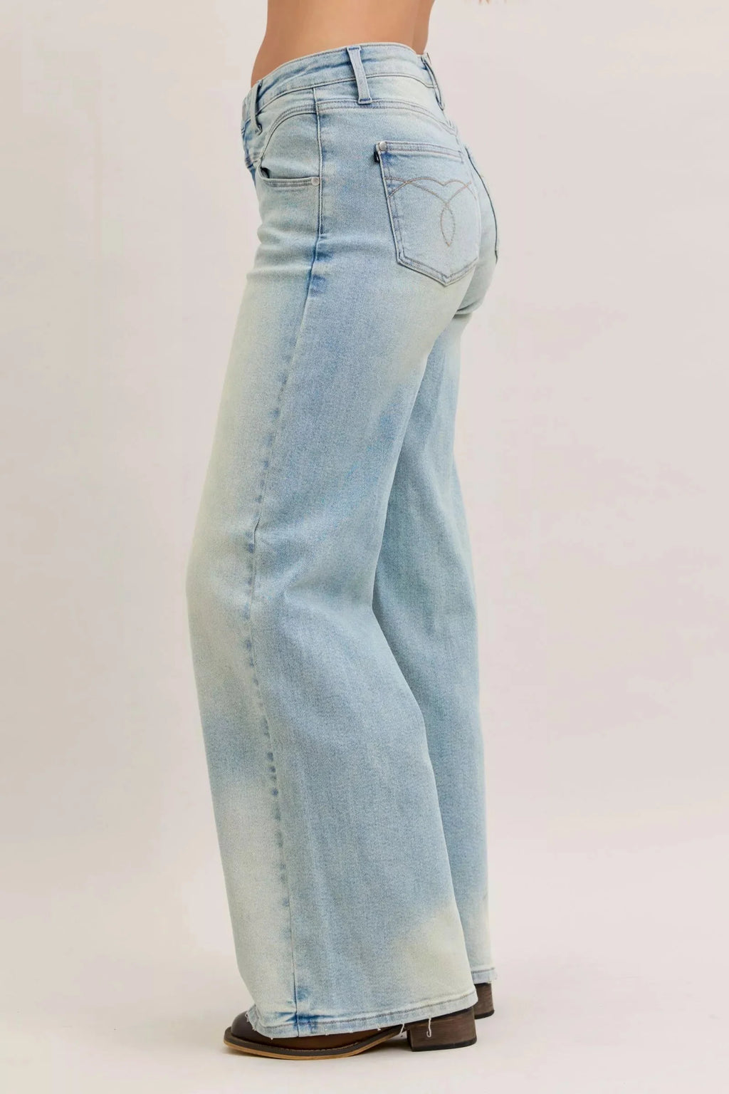 Judy Blue High Waist Column Straight Jeans