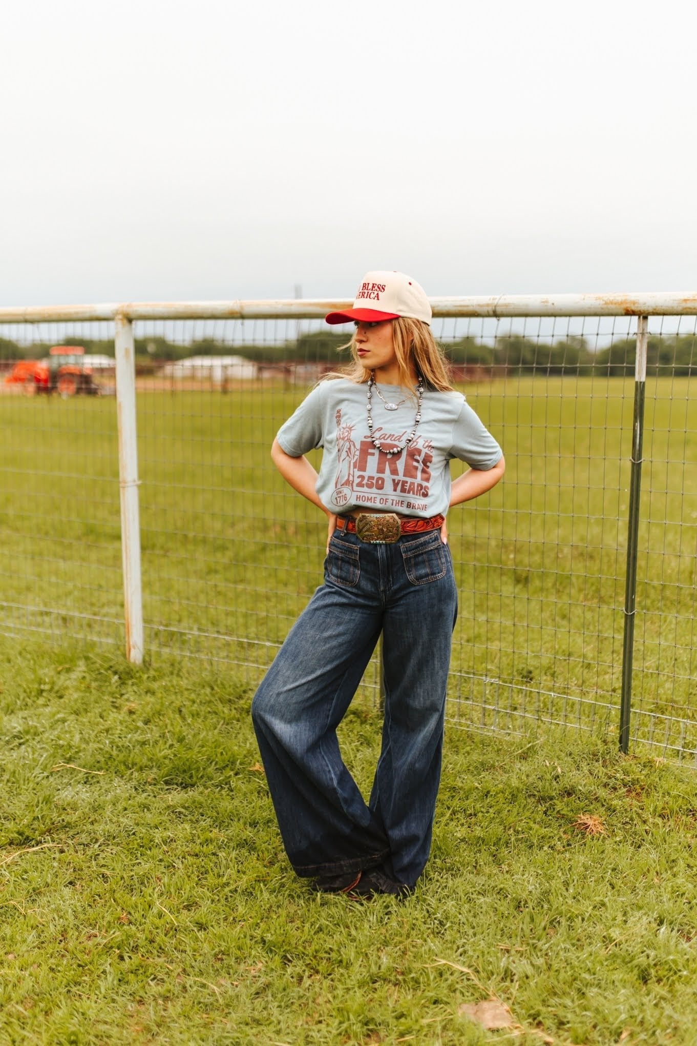 Land of the Free 250 Years Graphic Tee