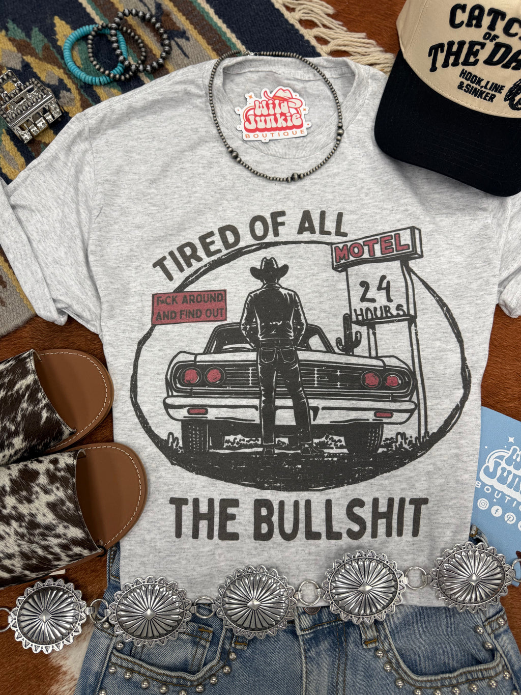 Tired of All the Bullshit Graphic Tee