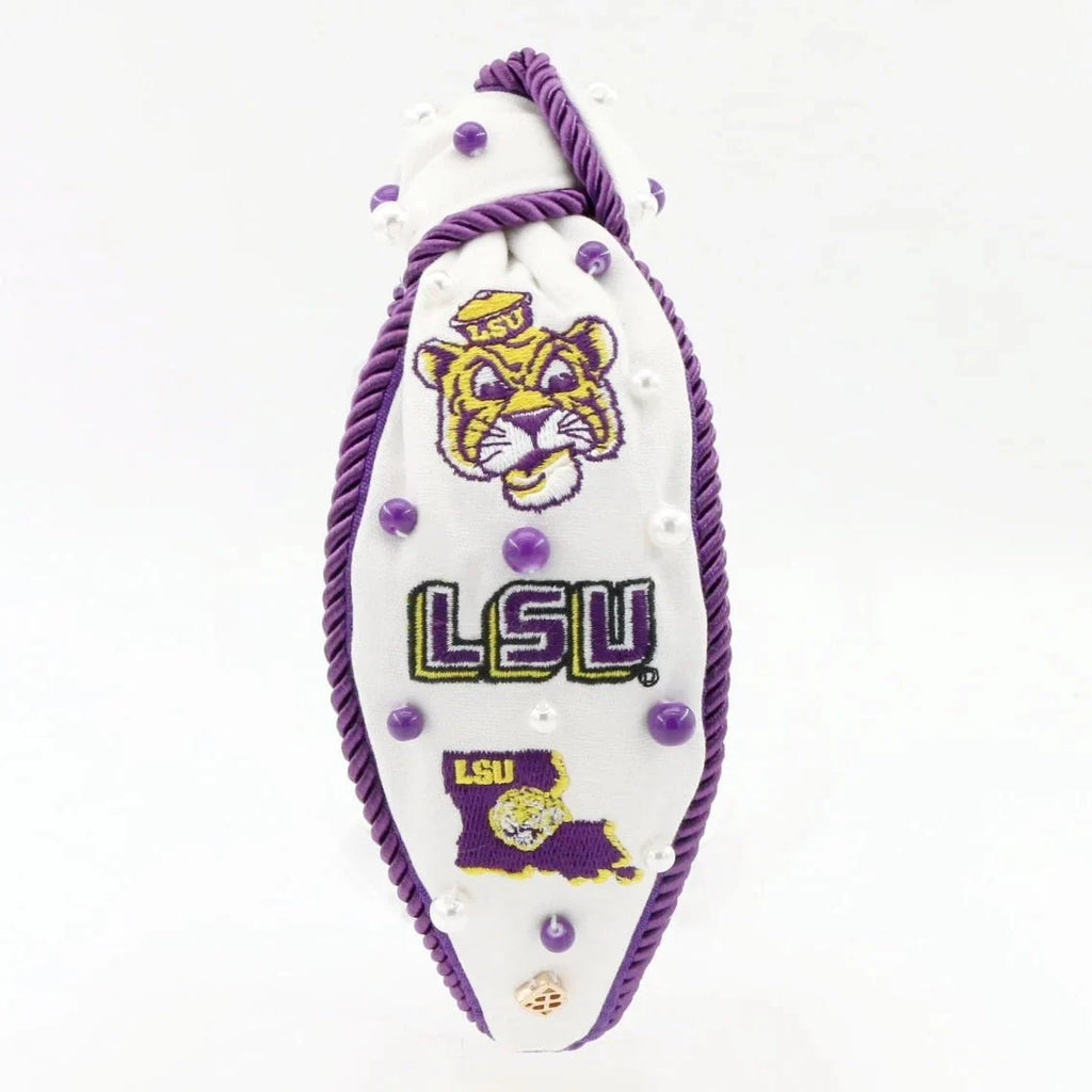 BRIANNA CANNON - 
LSU College Vault Rope Headband