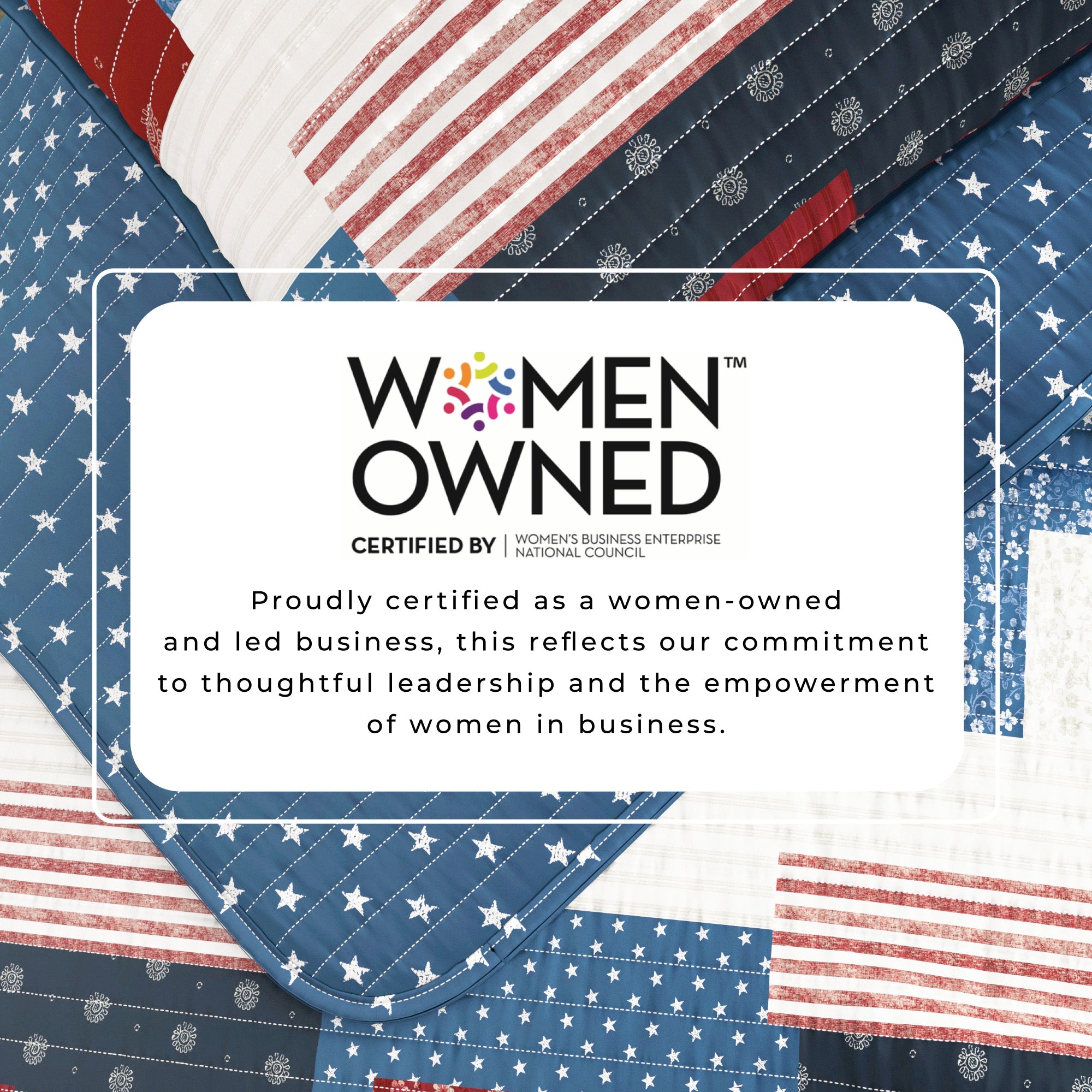 Americana Patchwork Quilt Set - Lowel Collection