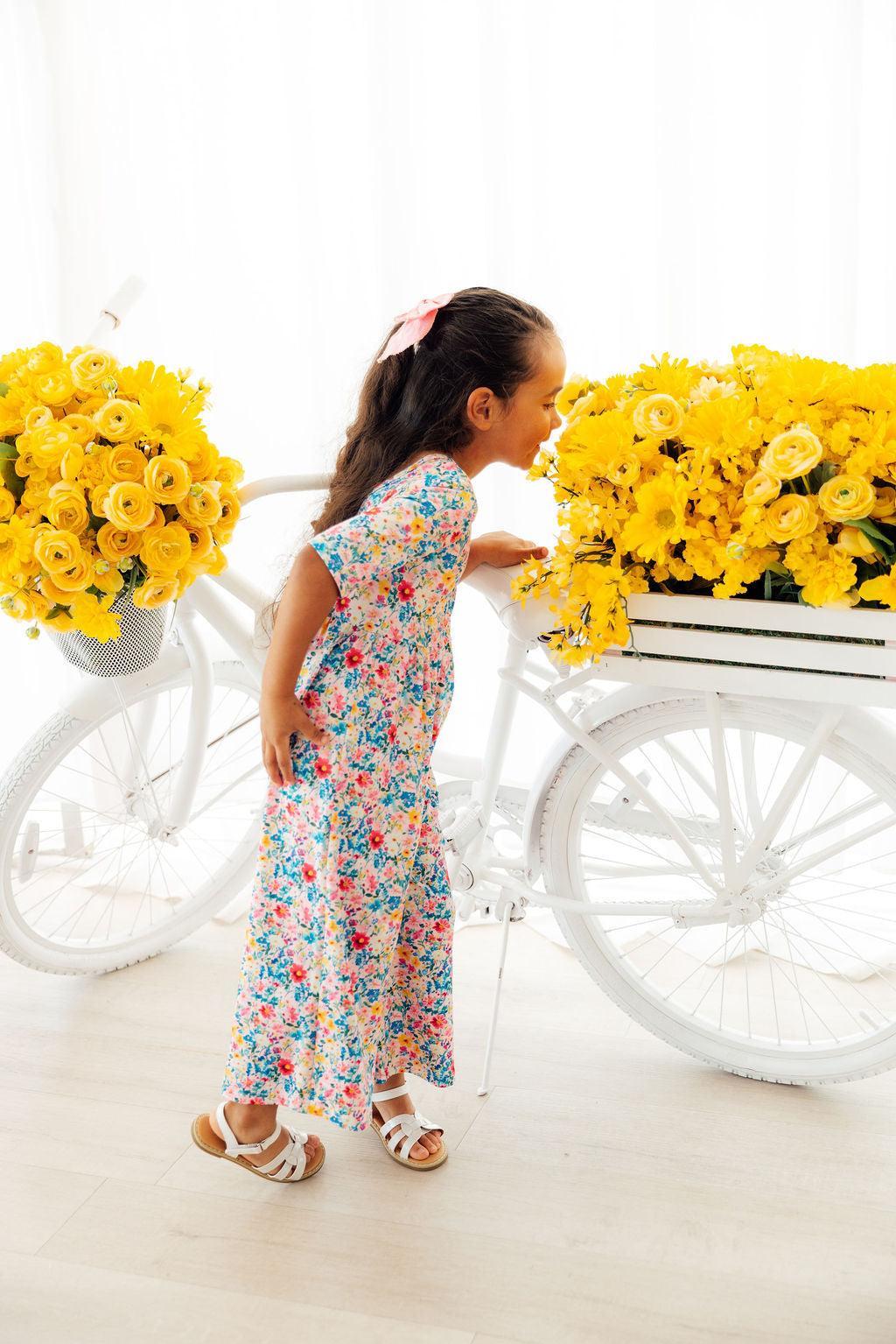 Fluttering Flowers Wide Leg Jumpsuit